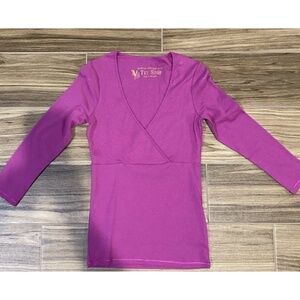 Victoria’s Secret Tee Shop Hot Pink  Shirt Top XS Tshirt T-shirt